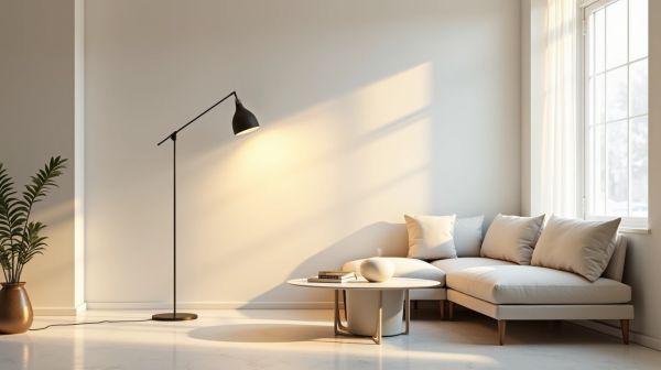 Rénovation : quel luminaire poser dans une pièce aux murs clairs